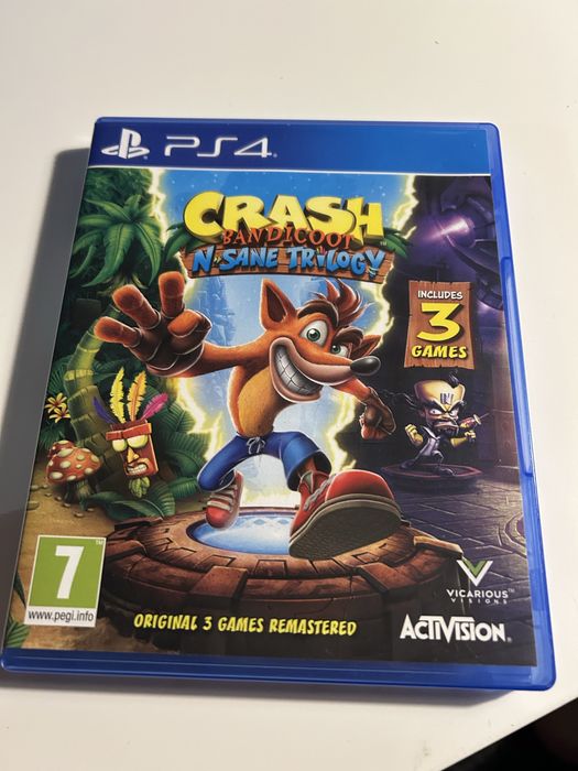 Crash bandicoot N sane trilogy ps4