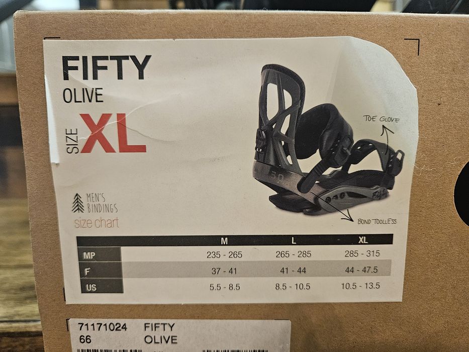 Сноубордичні кріплення Drake fifly XL