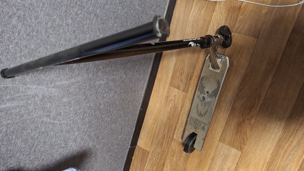 Самокат трюковий "Best scooter simbiote"