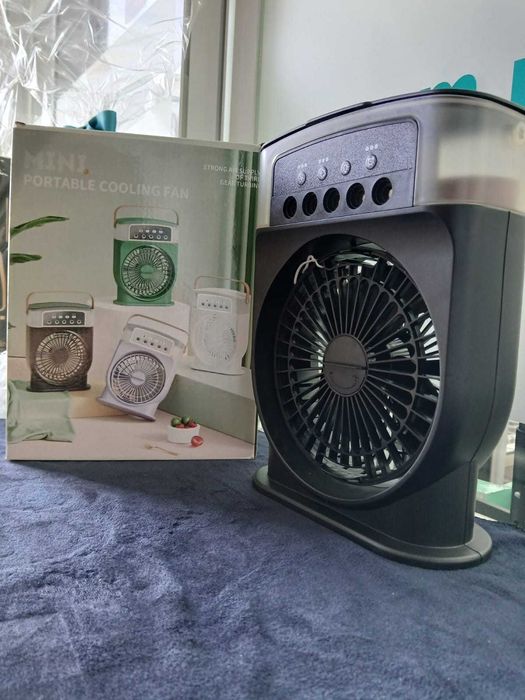 Ventoinha de Pulverização Portátil a Água ou Gelo