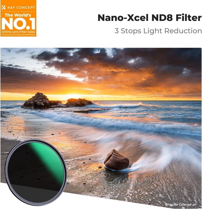 K&F Concept MRC ND 8  ND8  UV  82mm