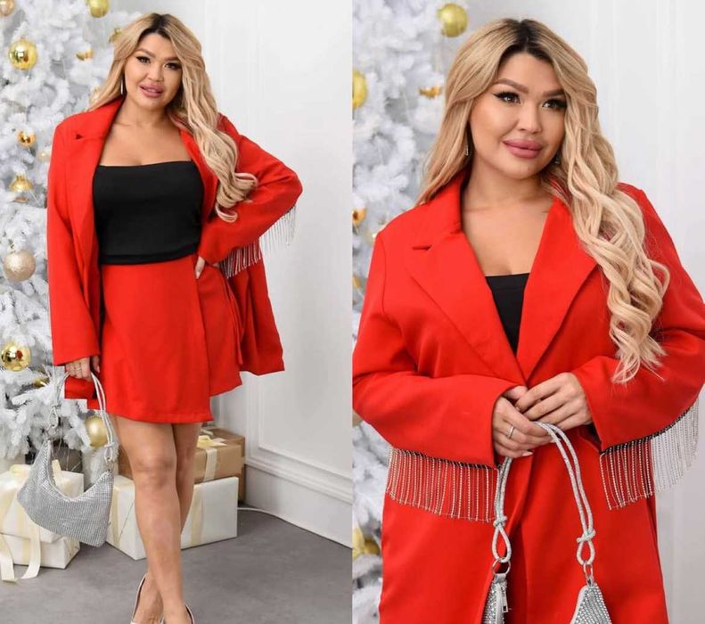 Garnitur nowy xxl, plus size, oversize, 3 rzeczy