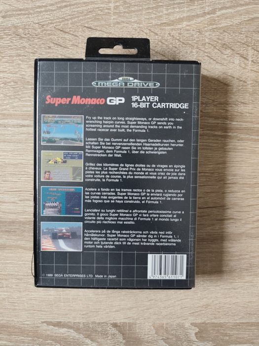 Super Monaco Sega Mega Drive