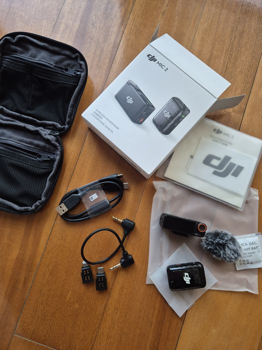 DJI Mic 2 (1 TX + 1 RX) Wireless Microphone