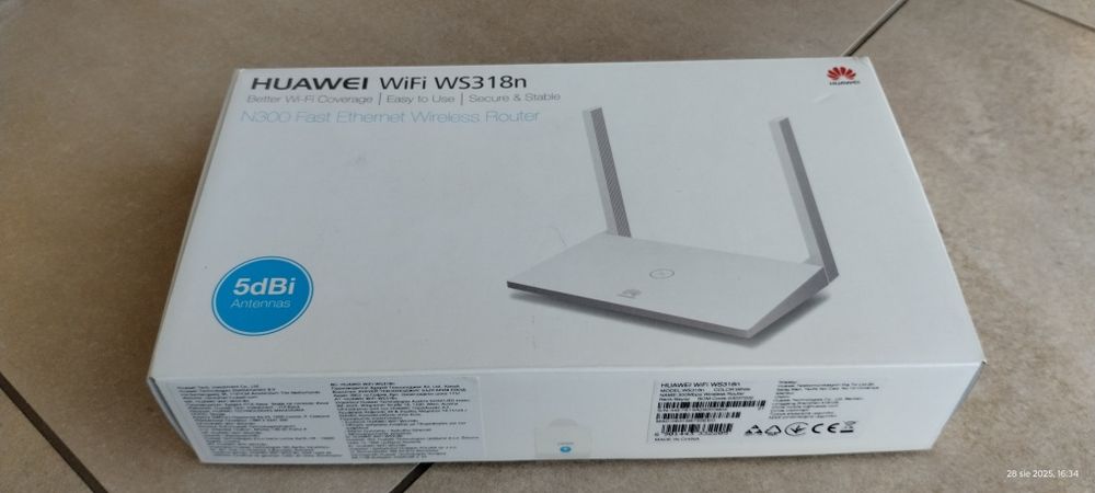 HUAWEI router WIFI WS318n