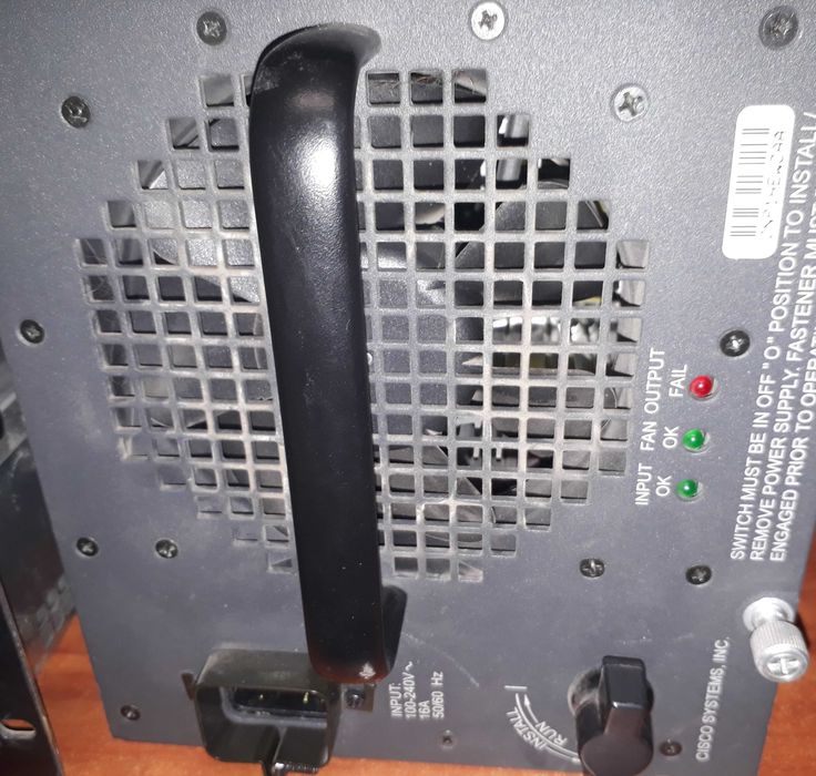 Блоки питания Cisco WS-CAC-3000W,  Cisco 34-1535-01 2500W (6500 ser.)