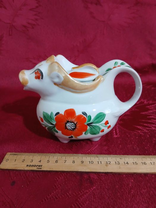 Соусник Корова-Бык СССР. Сумы.