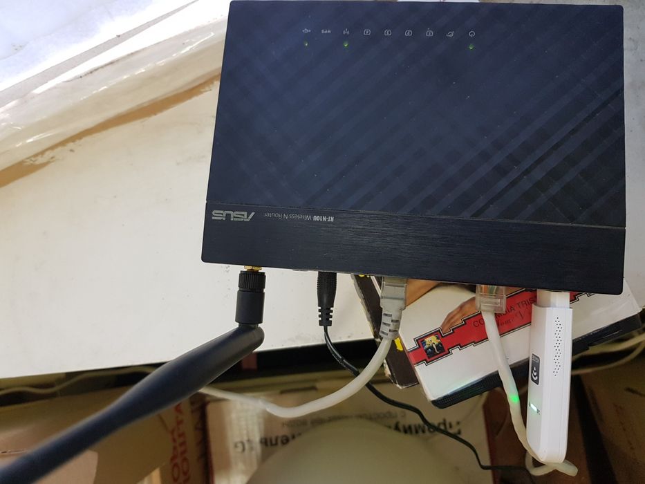 Маршрутизатор wi-fi роутер Asus RT-N10U с поддержкой USB 3G 4G LTE