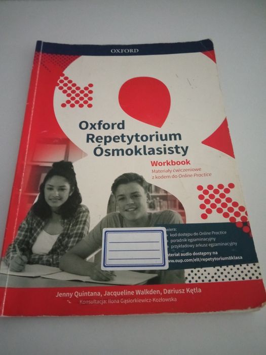 Repetytorium ósmoklasisty Oxford język angielski- ćwiczenia