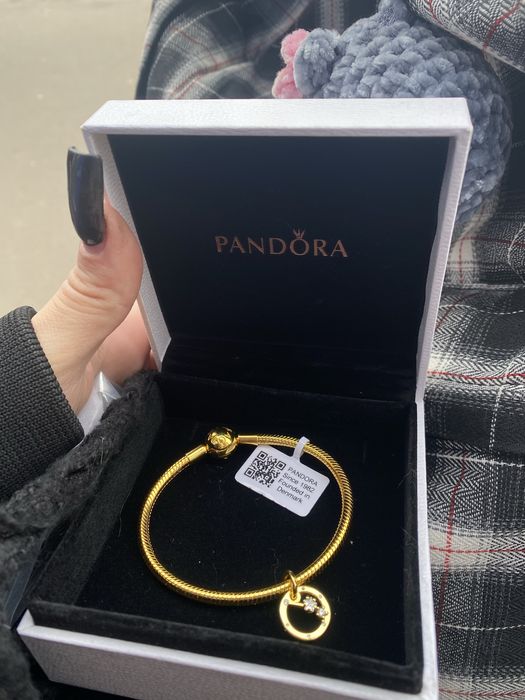 Браслет Pandora з намістиною «Овен»