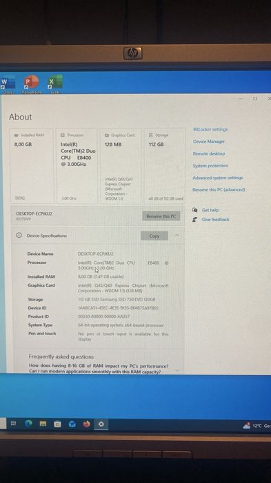 Computador windows 10 pro
