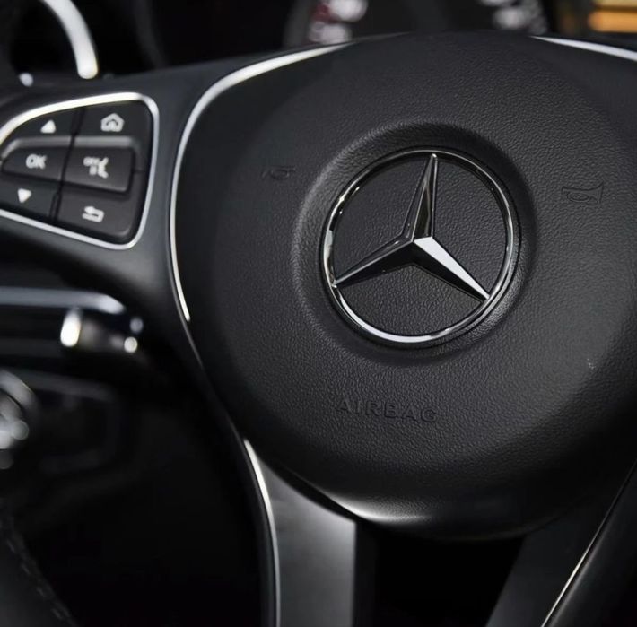 Шильдик значок емблема для 52/57мм. для керма Мерседес-Бенц Mercedes
