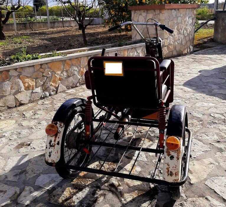 Triciclo para utente mobilidade reduzida