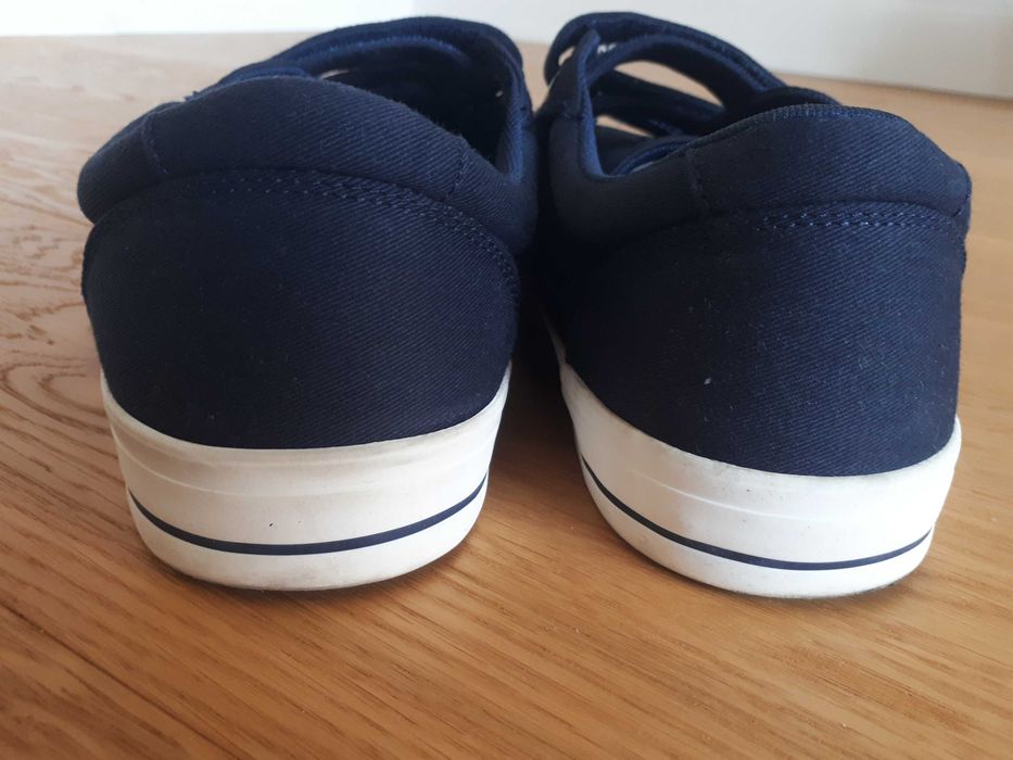 J.nowe trampki sneakersy Next 42 chłopiec męskie granatowe super