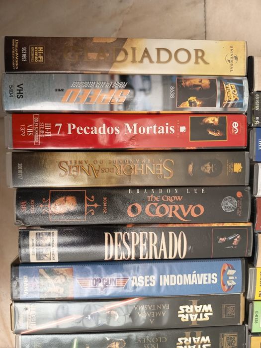 31 Cassetes VHS lote