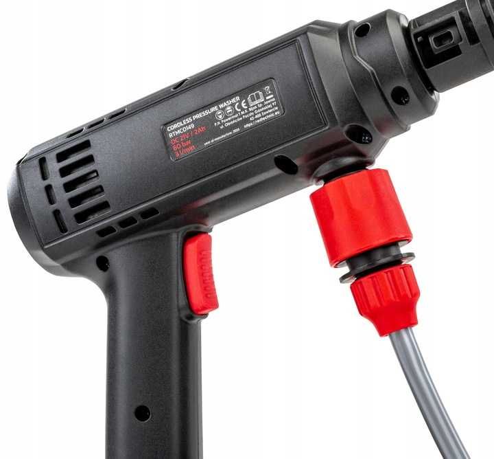 Myjka ciśnieniowa akumulatorowa 21v bezprzewodowa walizka 60bar