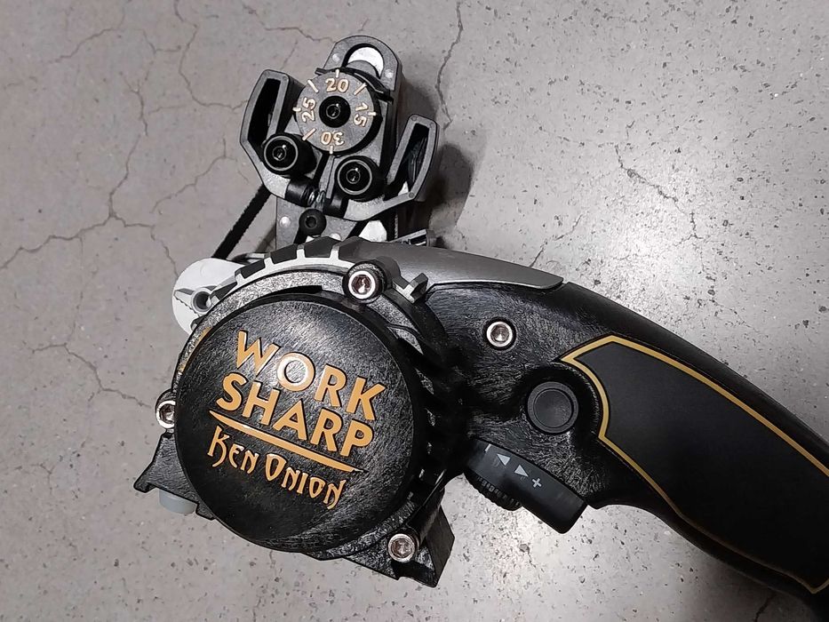 Elektryczna ostrzałka do noży Work Sharp Ken Onion Edition+ Przystawka