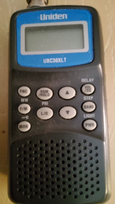 Rádio receptor várias frequências rádio Uniden