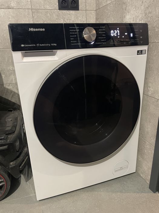 Pralka Hisense WF5S1045BW PL 10.5kg 1400 obr gwarancja ponad 3 lata