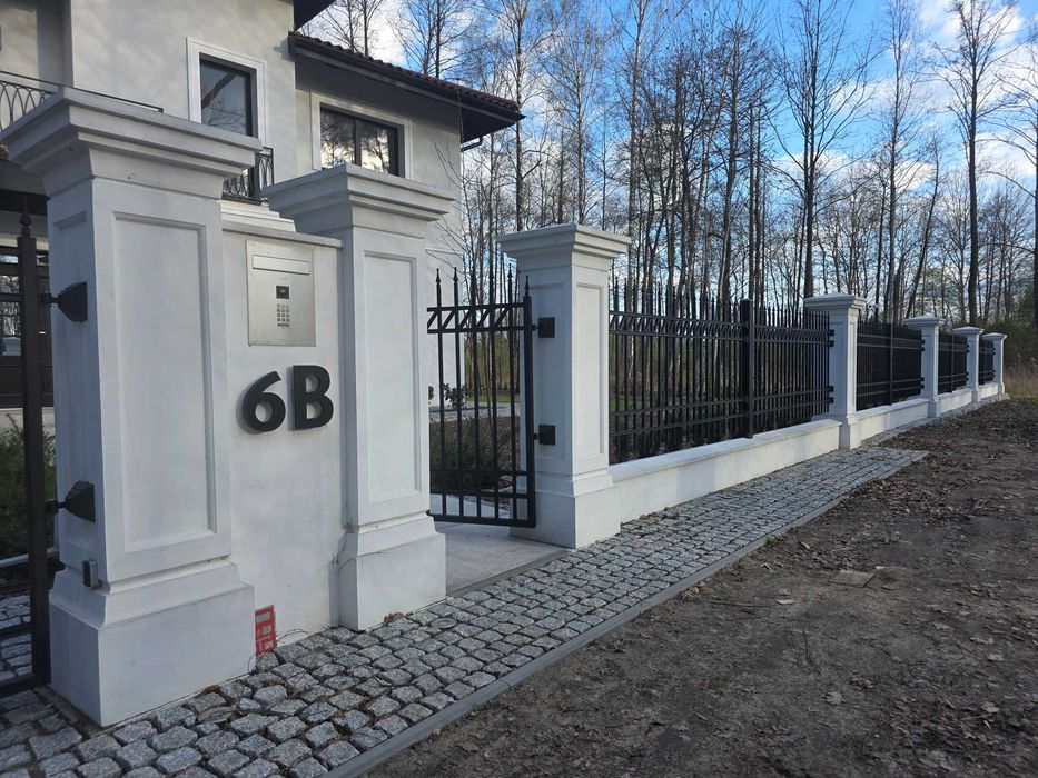 Ogrodzenia Kute,Bramy,Przęsła,Słupki,Betonowe,Dworkowe