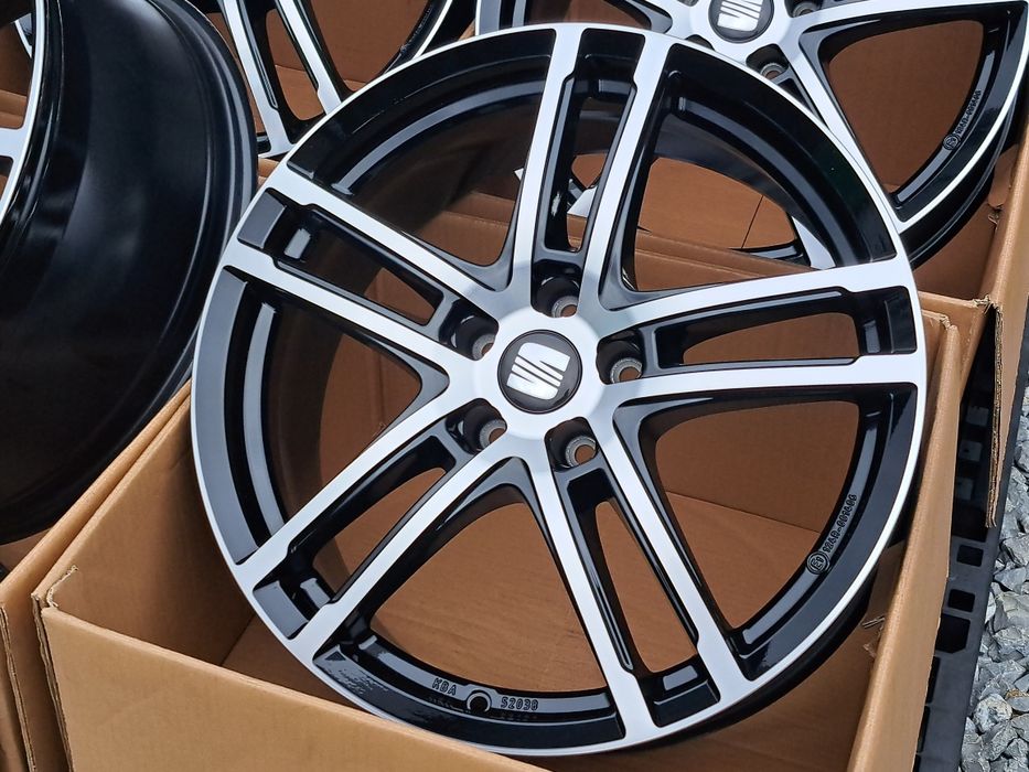 Alufelgi SEAT 19 5x112 Leon Exeo Altea Toledo Freetrack Ateca ET49 DEZENT