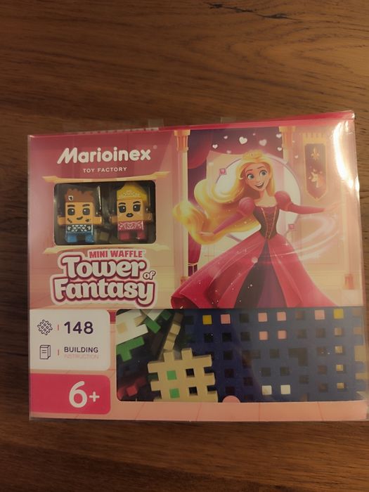 Mini Wafle Klocki Księżniczka WIEŻA FANTAZJI 148EL