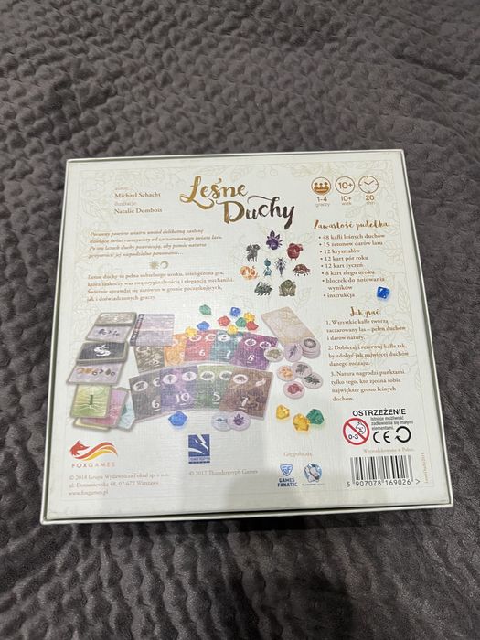Leśne duchy gra planszowa Foxgames