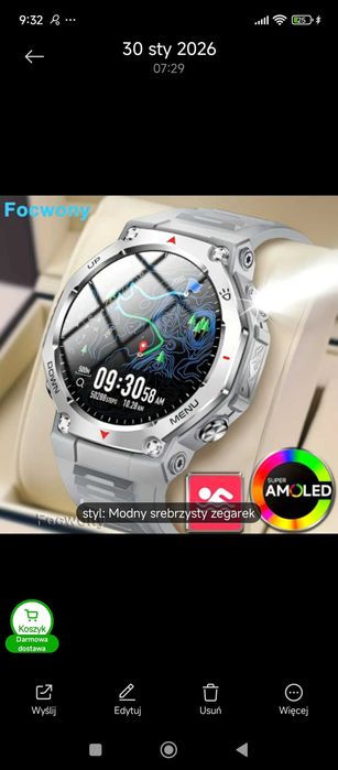 Smartwach ipx8 ,120 trybów sportowych