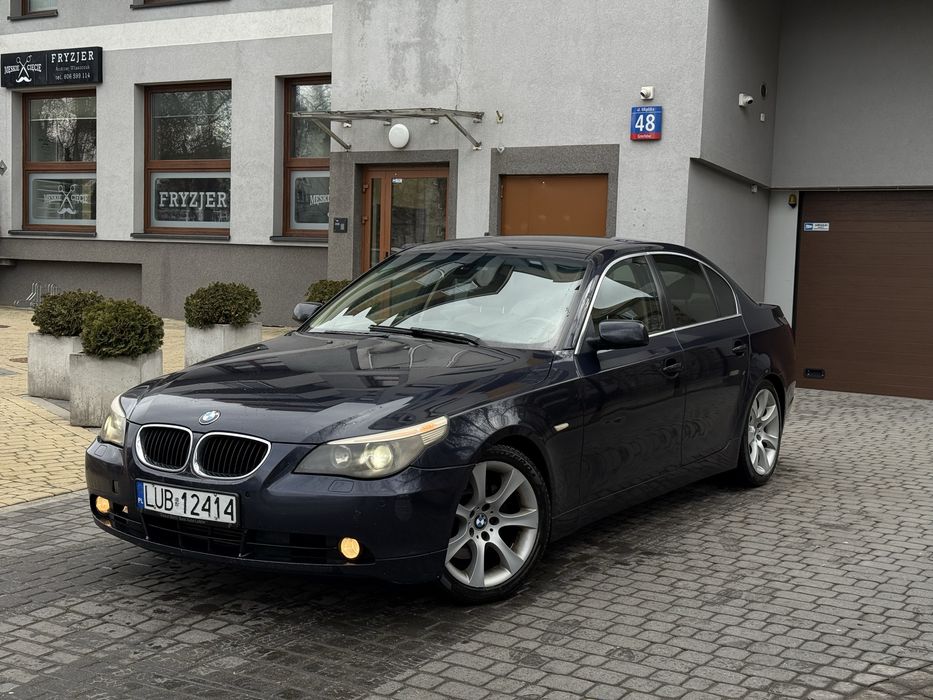 BMW E60 530D 3.0 diesel automat! skory! Okazja