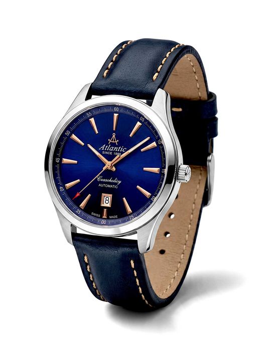 Zegarek męski Atlantic Worldmaster Edycja "Czasoholicy" używany pełny Set z 2018 roku
