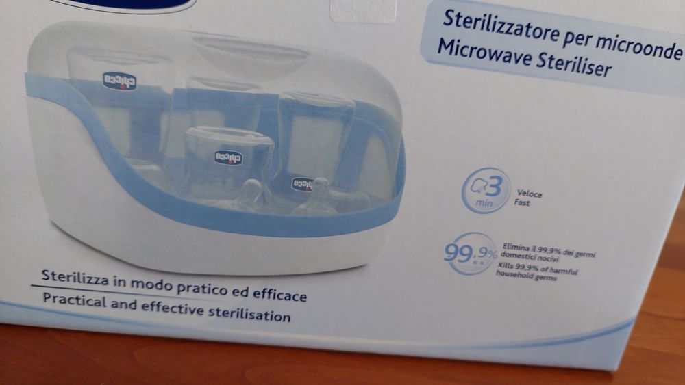 Esterilizador a vapor (Marca Chicco)