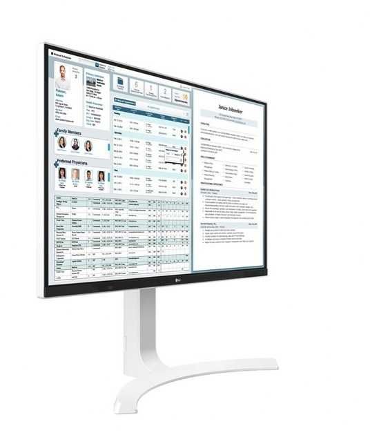 LG monitor 27 branco