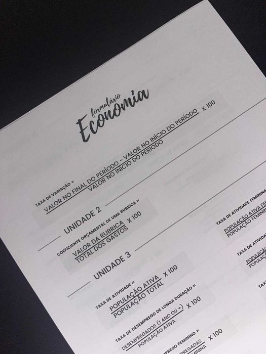 Economics A Summaries for Tests/Exams – 10th/11th Grade (Complete Syllabus)64297806982402124