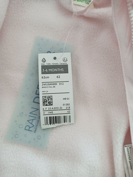 Casaco bebé menina Benetton