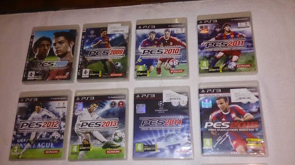 pes e fifa - jogo ps3 (jogo playstation 3) futebol vários