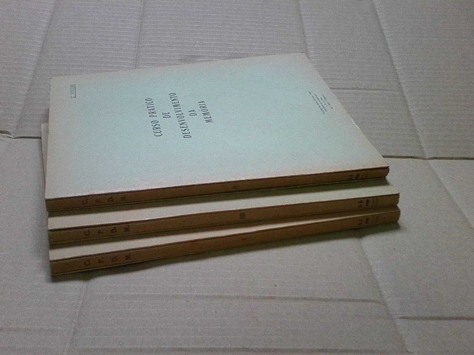 Curso Pratico de desenvolvimento da Memória - 3 Volumes