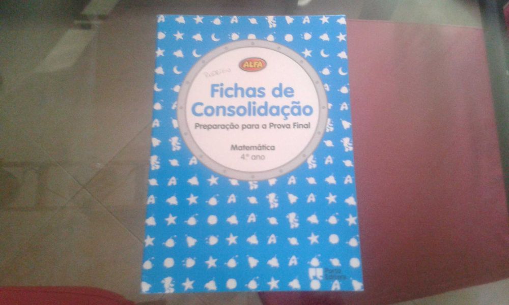 3 Livros de fichas de consolidação 4º Ano