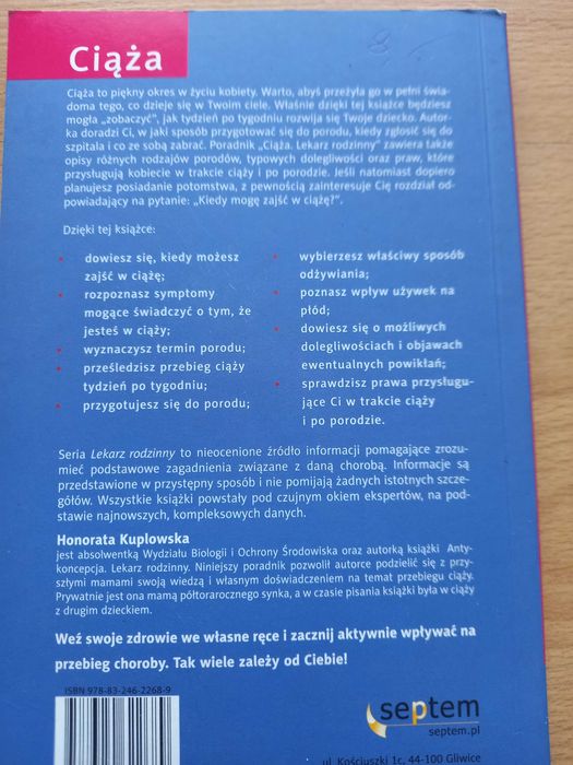 Ciąża - Honorata Kuplowska