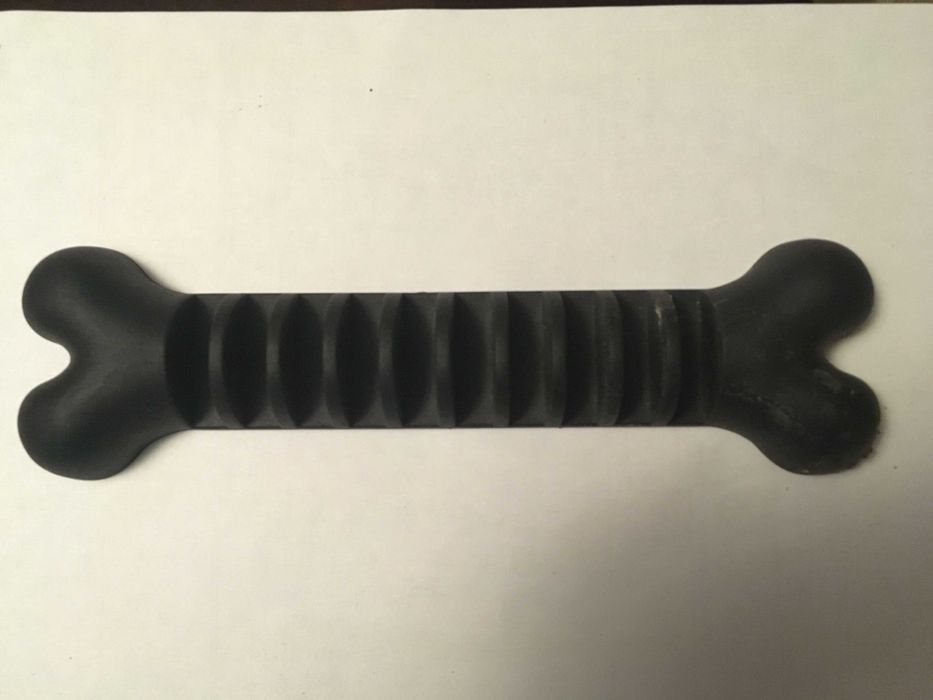 Porta CD preto em forma de osso