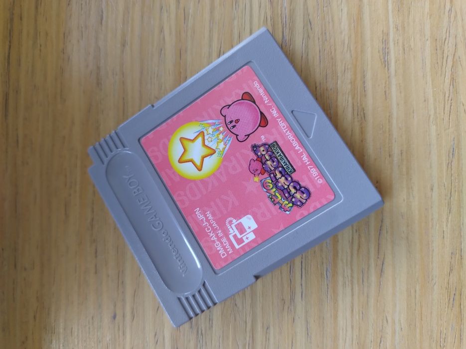 Gameboy Kirby's Star Stacker