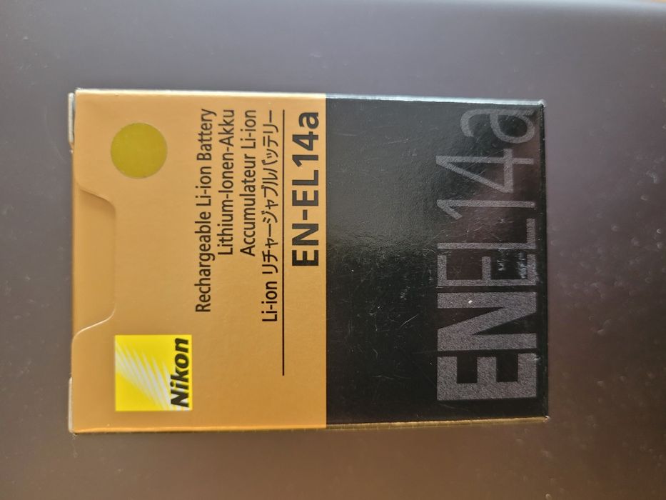 Bateria Do Aparatu Nikon En-El14a nowa Oryginalna Akumulator