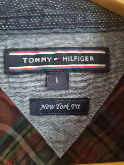 Koszula w kratę Hilfiger L