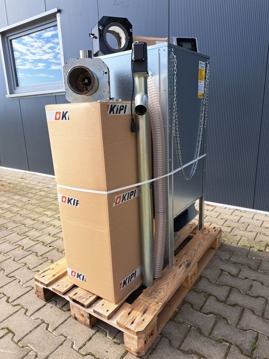 Układ zestaw do przeróbki kotła pieca na pellet Kipi 20 kW palnik