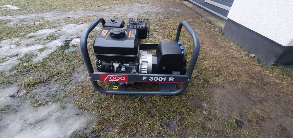 Agregat prądotwórczy fogo F 3001 F