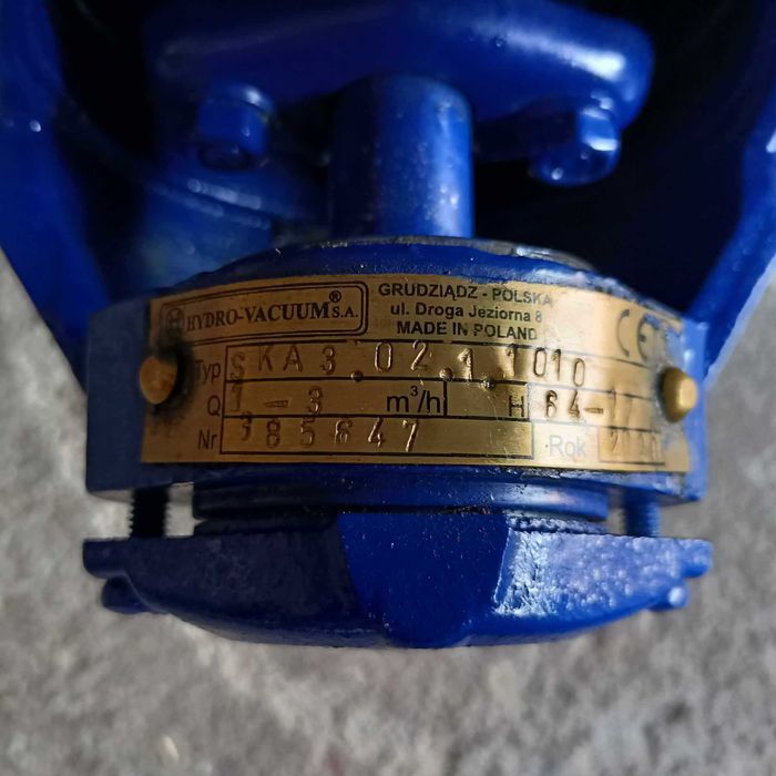 Pompa Hydro Vacuum SKA 3.02 1,5kW 400V - NOWA