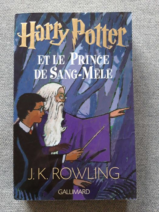 Livro "Harry Potter et le prince de sang-mêlé" de J.K. Rowling