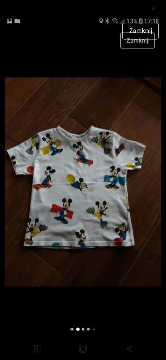 9 szt Tshirt bluzeczki zara hm 98/104