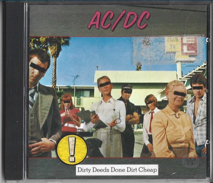 AC/DC Dirty Deeds Done Dirt Cheap