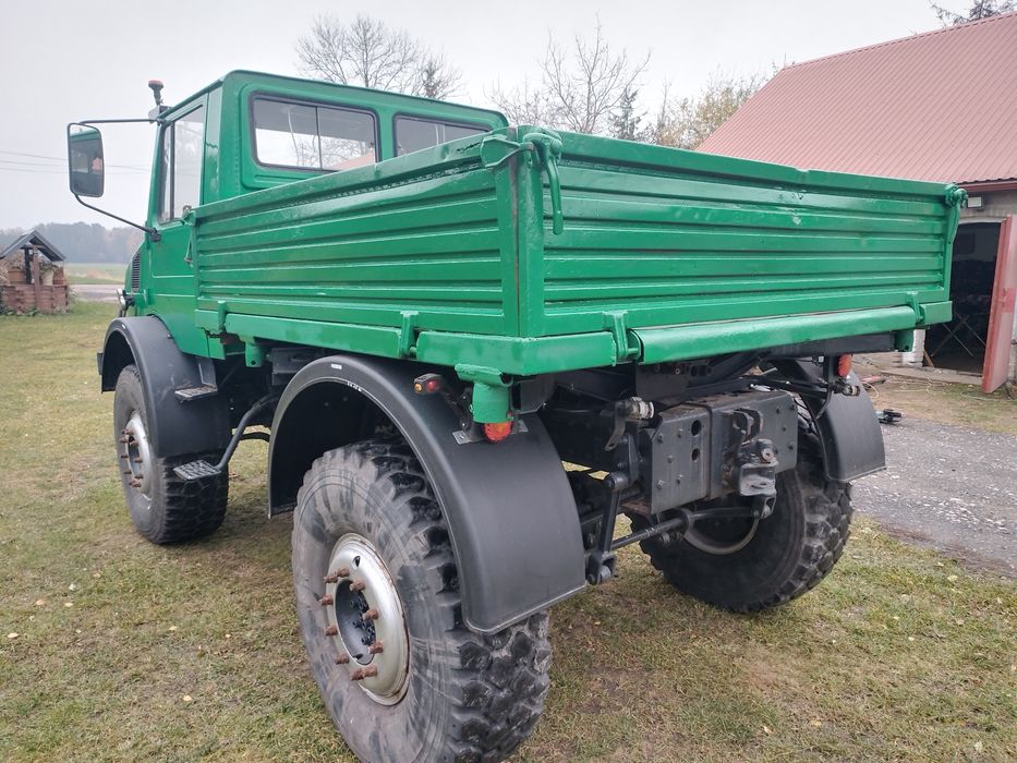 Mercedes Unimog U 1250L 1500 4x4 Nośnik Narzedzi Kiper