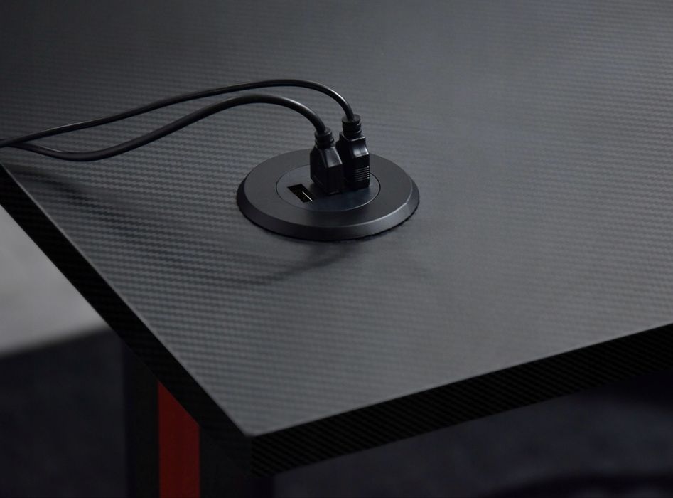 Nowe narożne biurko gamingowe 120x120x76,5